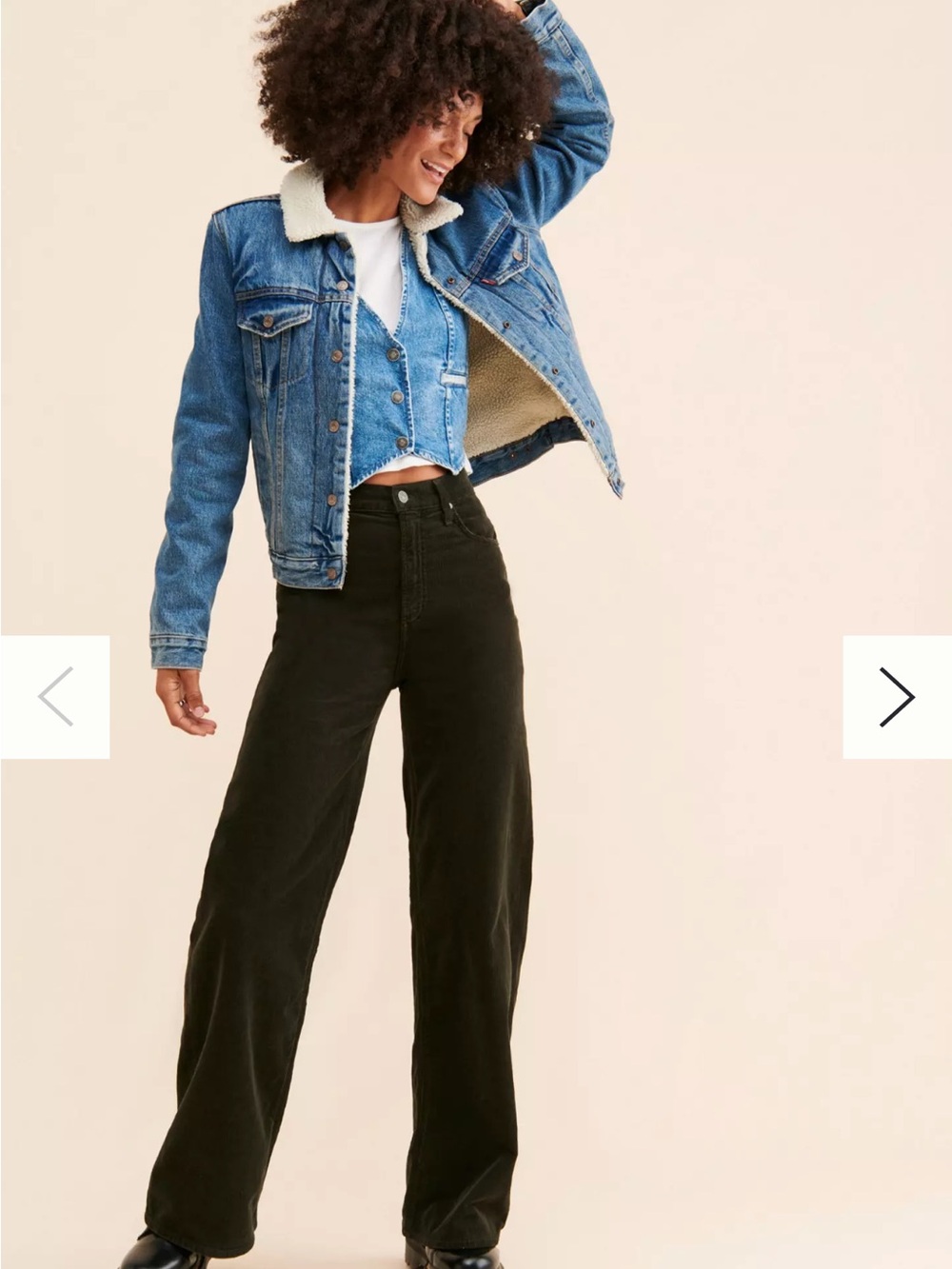 CITIZENS OF HUMANITY PALOMA BAGGY CORDUROY PANTS